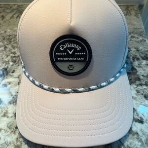 Pink and gray Callaway tour issue adjustable hat.  BNWT.  Great design.